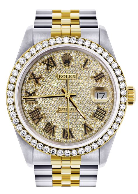 diamond gold rolex watch price.